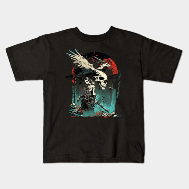 casca Kids T-Shirt by rocknerd